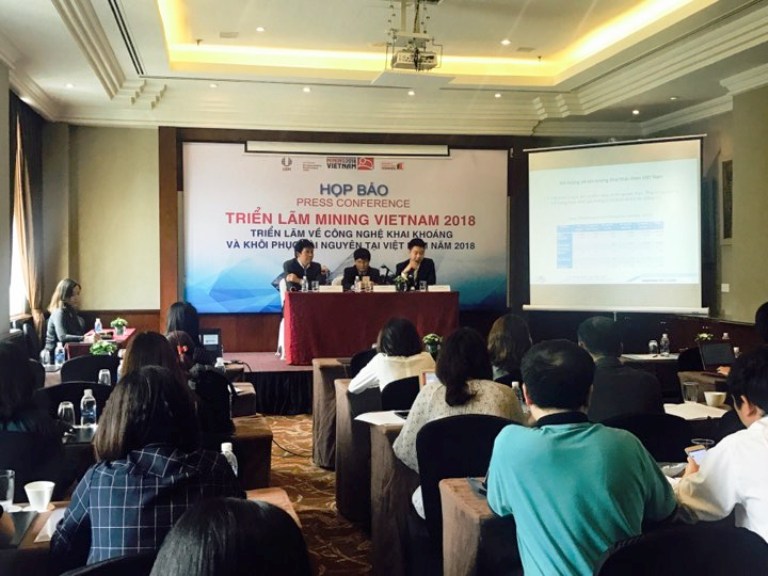 170 doanh nghiệp tham gia Mining Vietnam 2018