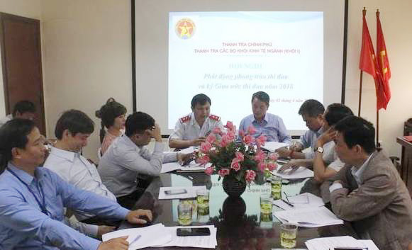 Thanh tra 6 Bộ ký kết giao ước thi đua năm 2018