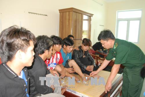 Giải cứu 11 người bị cưỡng bức lao động khai thác vàng