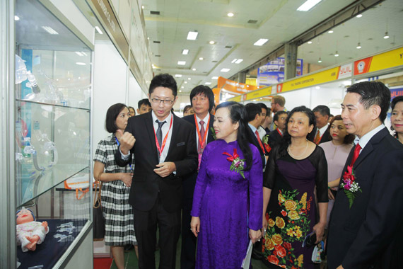 Nhiều thương hiệu y tế hàng đầu tham dự Vietnam Medi - Pharm 2018