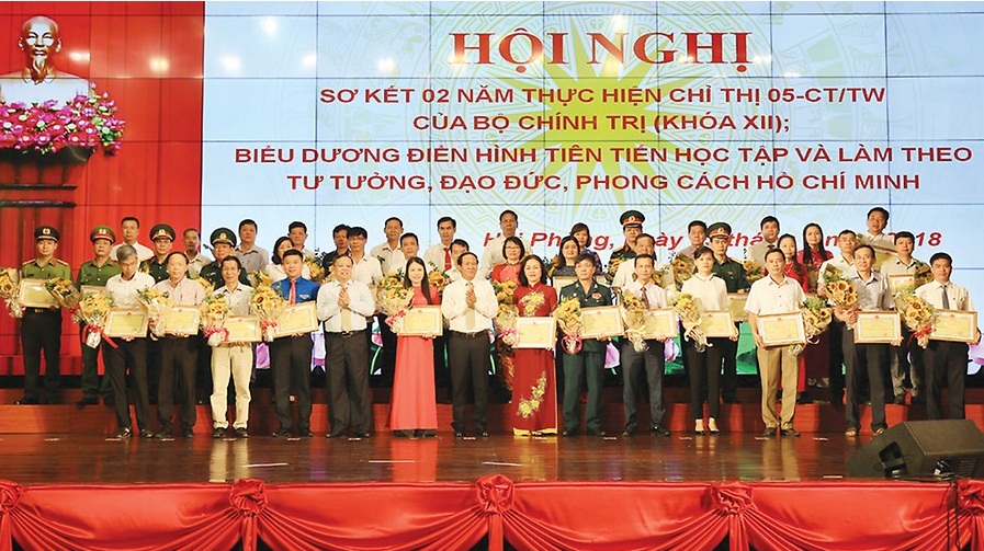 Hải Phòng biểu dương 113 tập thể, cá nhân tiêu biểu trong học và làm theo tư tưởng, đạo đức, phong cách Hồ Chí Minh