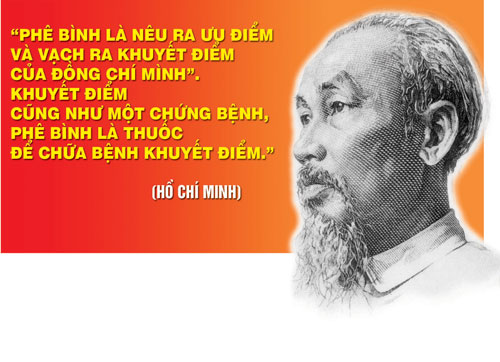 Nâng cao chất lượng tự phê bình và phê bình ở chi bộ theo tư tưởng Hồ Chí Minh