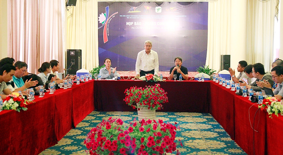 Gần 700 vận động viên tranh tài tại giải vô địch Taekwondo châu Á 2018