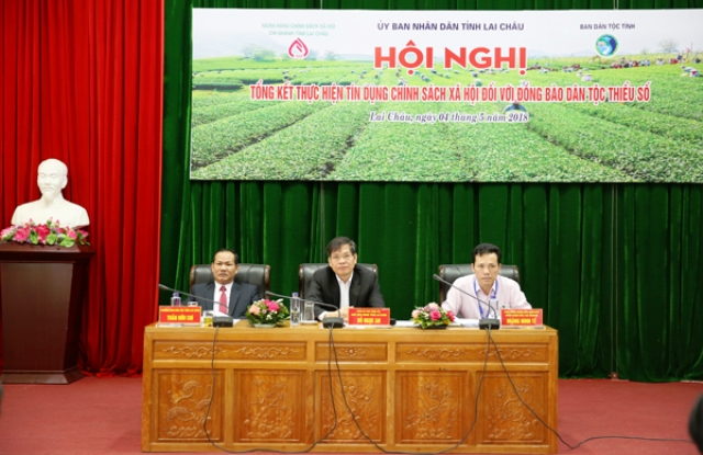 Hội nghị tổng kết thực hiện tín dụng chính sách đối với đồng bào DTTS trên địa bàn tỉnh Lai Châu