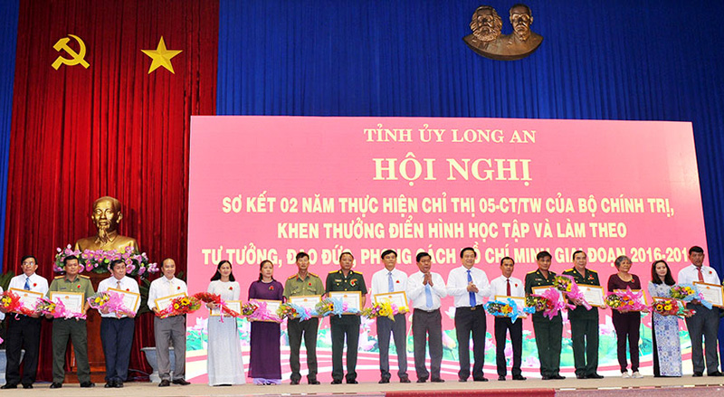 Long An Nhiều mô hình, cách làm hiệu quả trong học tập và làm theo Bác