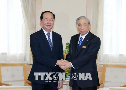 Chủ tịch nước Trần Đại Quang thăm tỉnh Gunmar, Nhật Bản