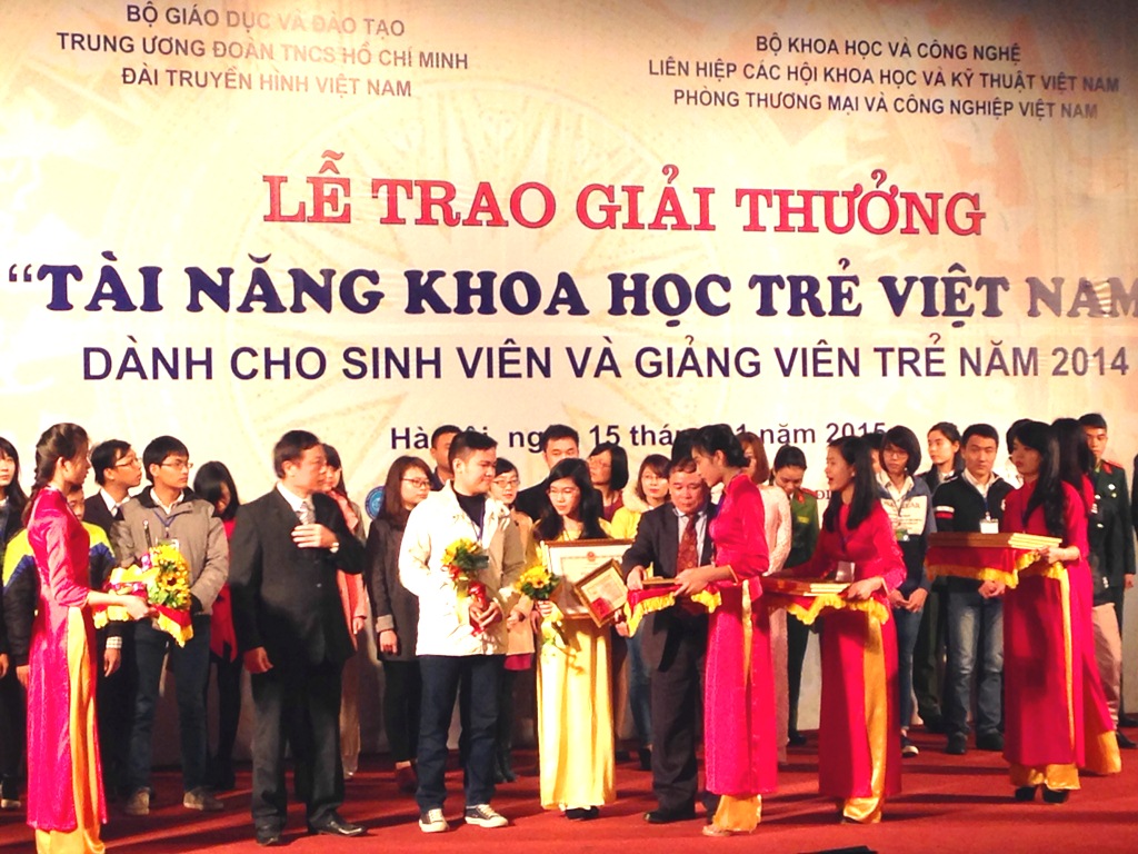 Giải thưởng Khoa học và Công nghệ dành cho giảng viên trẻ năm 2018