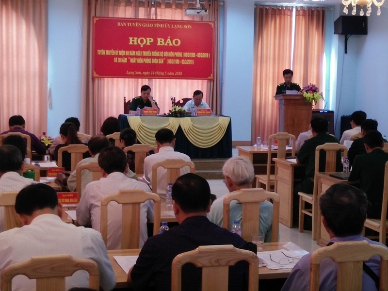 Lạng Sơn Đẩy mạnh các hoạt động tuyên truyền về lực lượng Bộ đội biên phòng ​