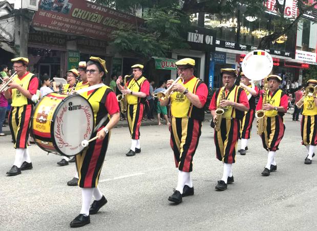 “Một thoáng nước Bỉ” giữa lòng Hà Nội