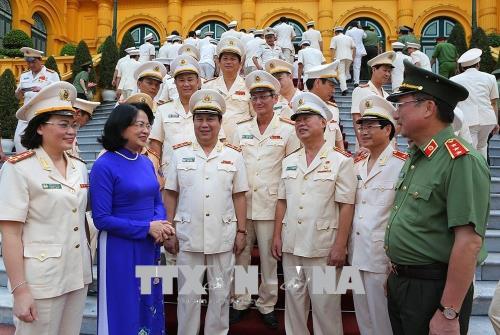 Mỗi chiến sỹ Công an cần tiếp tục rèn luyện, nâng cao nghiệp vụ, phục vụ đắc lực công cuộc bảo vệ đất nước