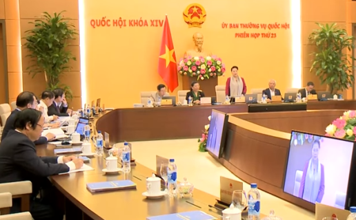 Phân công chuẩn bị nội dung họp Ủy ban Thường vụ Quốc hội