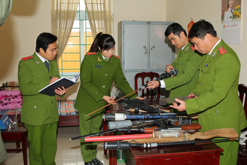 Quy định quản lý, sử dụng vũ khí, vật liệu nổ