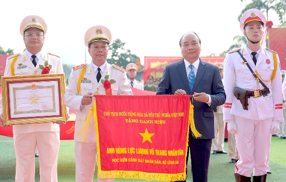 Sớm trở thành trung tâm đào tạo cảnh sát uy tín và đẳng cấp của khu vực và quốc tế