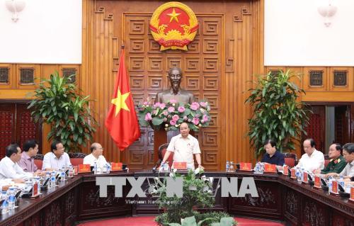 Thủ tướng Nguyễn Xuân Phúc làm việc với tỉnh Bình Thuận