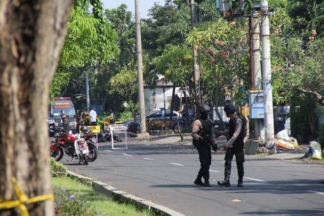 Indonesia Vụ nổ ở trụ sở cảnh sát tại Đông Java là đánh bom liều chết