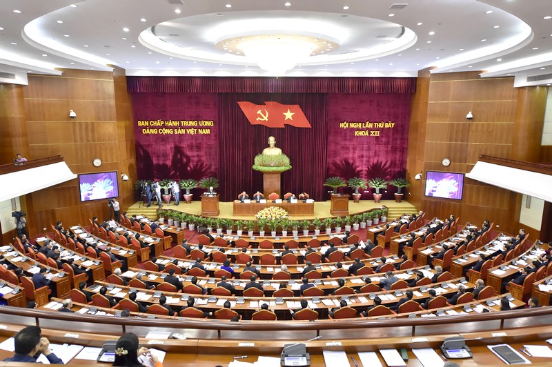 Ngày làm việc thứ tư của Hội nghị lần thứ bảy Ban Chấp hành Trung ương Đảng khoá XII