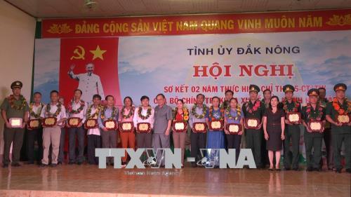 Đắk Nông Gắn việc thực hiện Chỉ thị 05-CT TW với đẩy mạnh các phong trào thi đua yêu nước