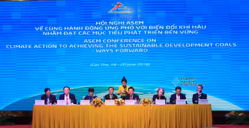 ASEM cùng hành động ứng phó biến đổi khí hậu nhằm đạt các mục tiêu phát triển bền vững