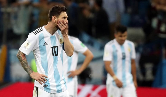 Argentina nhận thất bại lịch sử trước Croatia