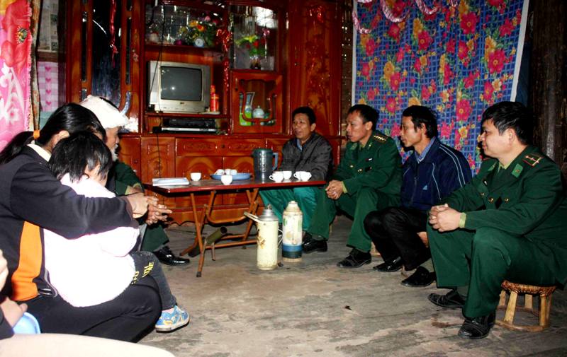 Bộ đội Biên phòng Lào Cai tích cực xây dựng hệ thống chính trị cơ sở vùng biên