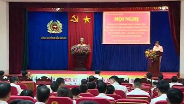 Công an tỉnh Bắc Giang tuyên dương 69 tập thể, cá nhân trong học và làm theo Bác ​