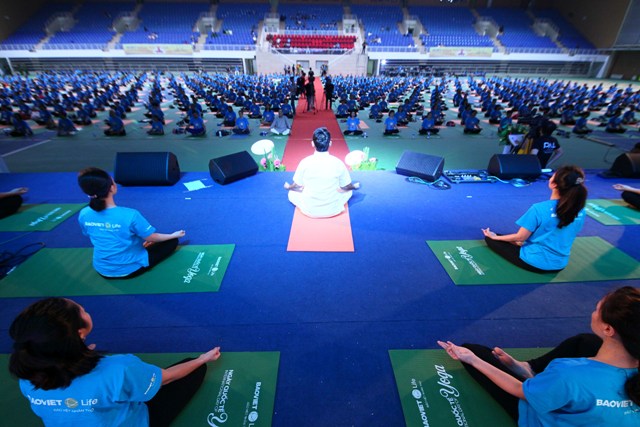 Dự kiến 8 000 người tham gia đồng diễn trong Chuỗi sự kiện Ngày Quốc tế Yoga