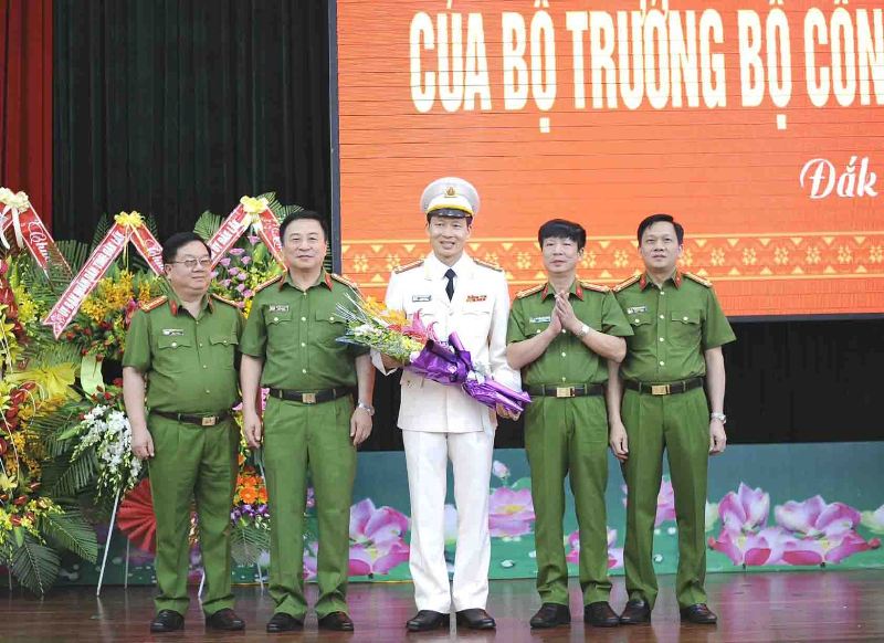 Bổ nhiệm Giám đốc Công an tỉnh Đắk Lắk