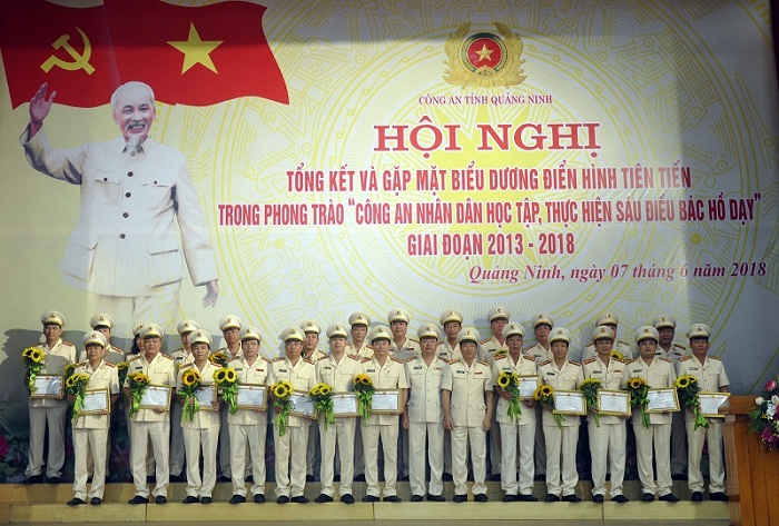 Công an tỉnh Quảng Ninh đẩy mạnh học tập, thực hiện 6 điều Bác Hồ dạy