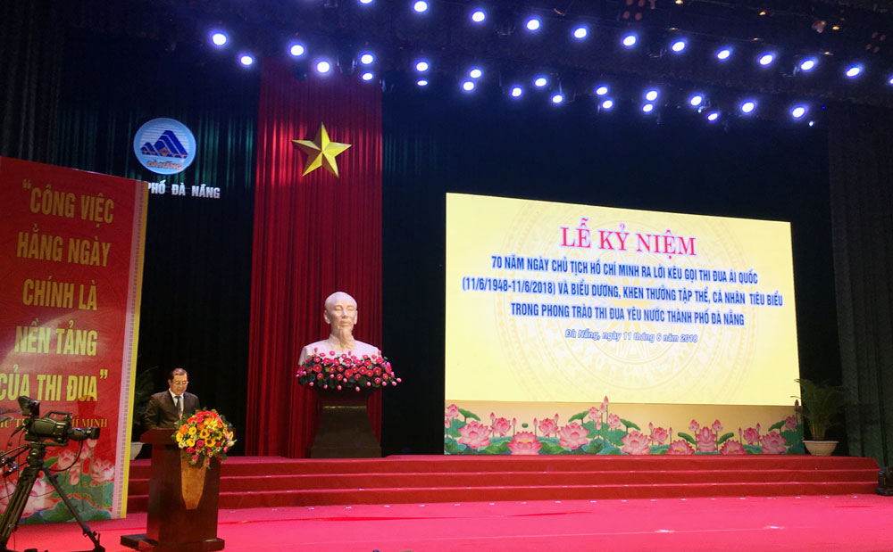 Thi đua yêu nước xây dựng Đà Nẵng giàu đẹp, an bình, văn minh, hiện đại