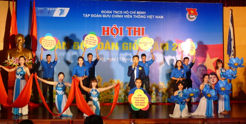 Sôi nổi Hội thi Cán bộ Đoàn giỏi Tập đoàn Bưu chính Viễn thông Việt Nam