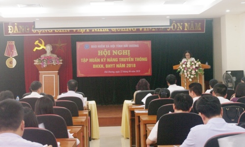 Hải Dương Tập huấn kỹ năng truyền thông báo chí về BHXH, BHYT