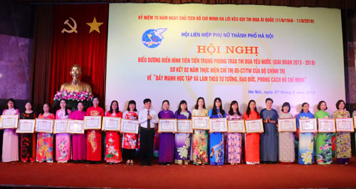 Nhân rộng những điển hình tiên tiến trong các tầng lớp phụ nữ Thủ đô