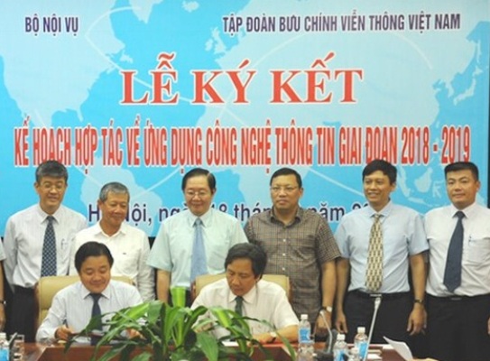 VNPT hỗ trợ Bộ Nội vụ xây dựng cơ sở dữ liệu quốc gia