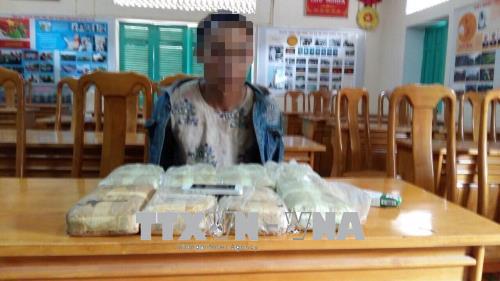 Bắt giữ đối tượng vận chuyển gần 48 000 viên ma túy tổng hợp từ Lào về Việt Nam