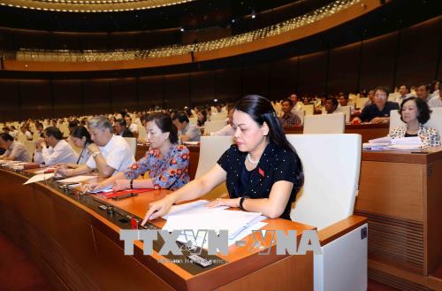 Quốc hội thông qua Nghị quyết về Chương trình xây dựng luật, pháp lệnh năm 2019