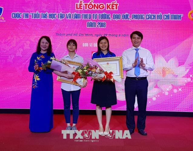 Trao giải cuộc thi “Tuổi trẻ học tập và làm theo tư tưởng, đạo đức, phong cách Hồ Chí Minh”