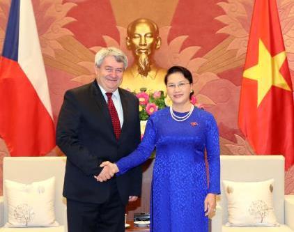 Chủ tịch Quốc hội tiếp Phó Chủ tịch Hạ viện Cộng hòa Séc