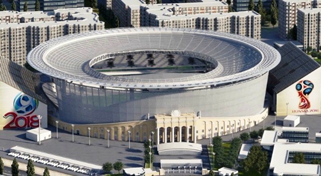 WORLD CUP 2018 Yekaterinburg – Đá bóng giữa hai châu lục