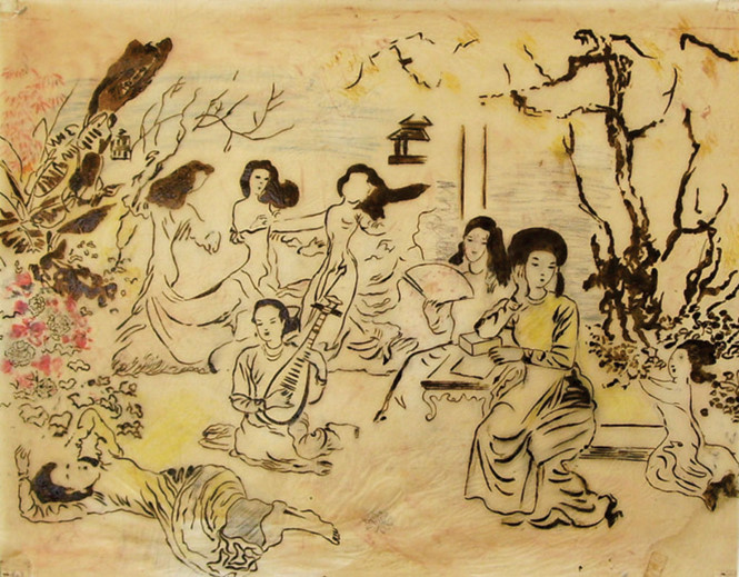 Khai mạc Triển lãm “Những phác thảo tranh của họa sĩ Nguyễn Gia Trí”