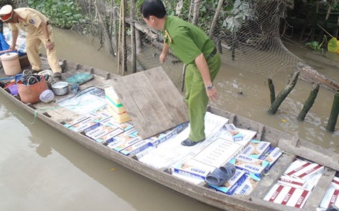 Đồng Tháp buôn lậu thuốc lá vẫn diễn biến phức tạp