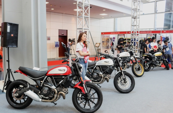 Vietnam AutoExpo 2018 thu hút nhiều thương hiệu mô tô phân khối lớn tham gia