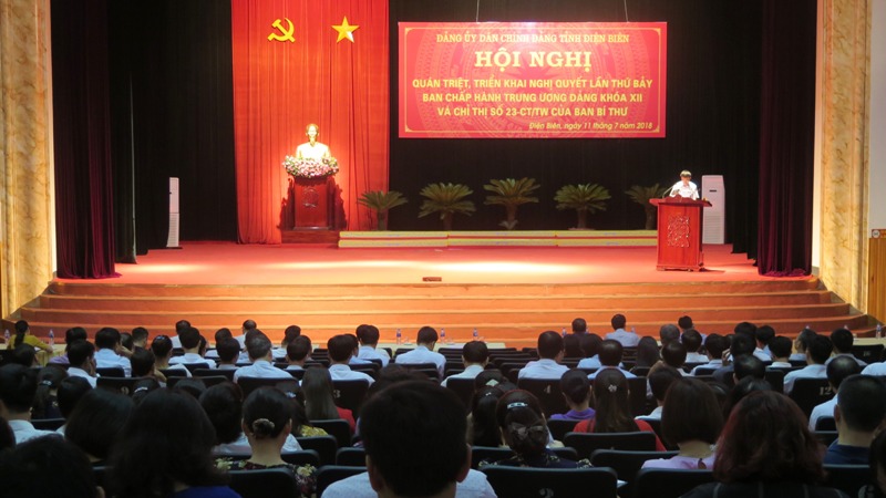 Điện Biên Quán triệt, triển khai Nghị quyết Trung ương 7 khóa XII