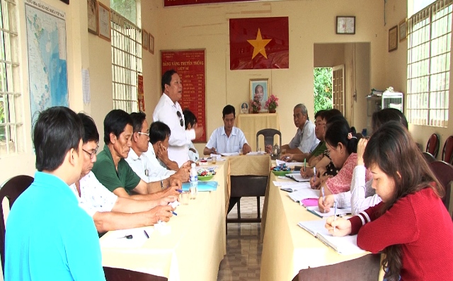 Khung tiêu chí đánh giá chất lượng sinh hoạt chi bộ