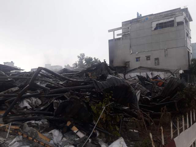 Tập trung khắc phục hậu quả vụ cháy chợ Gạo Hưng Yên