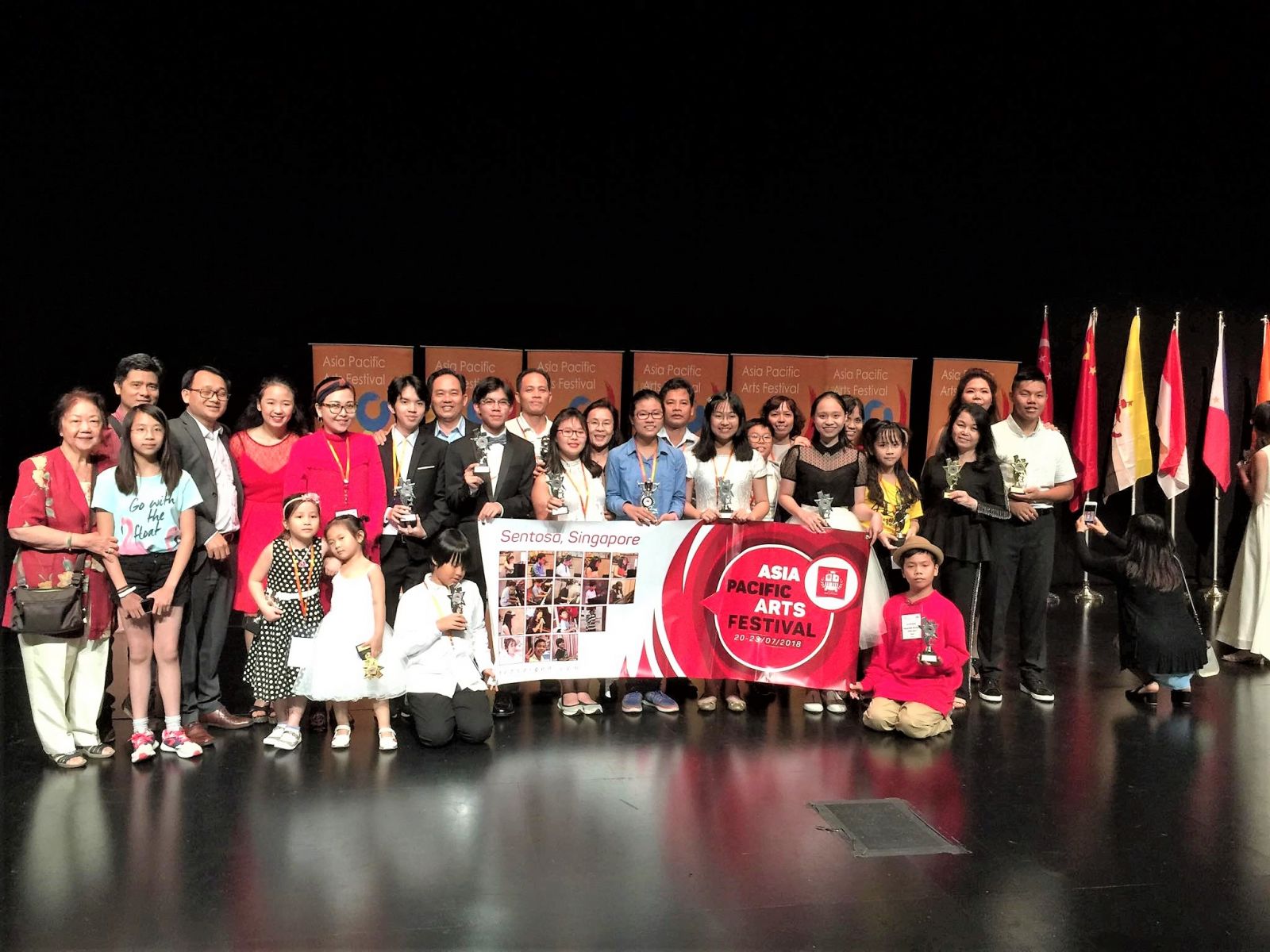 TED SAIGON thắng Lớn tại APAF SINGAPORE 2018