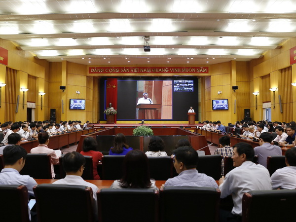 Đảng ủy Bộ Tài nguyên và Môi trường học tập, quán triệt, triển khai Nghị quyết Hội nghị lần thứ 7