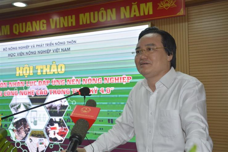 Đào tạo nguồn nhân lực đáp ứng nền nông nghiệp ứng dụng công nghệ cao thời kỳ 4 0