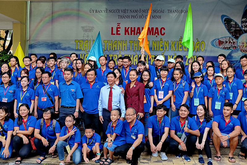 Khai mạc Trại hè thanh thiếu niên kiều bào và tuổi trẻ TP Hồ Chí Minh