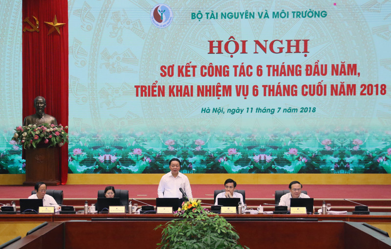 6 tháng đầu năm 2018, triển khai 42 cuộc thanh tra về lĩnh vực tài nguyên và môi trường
