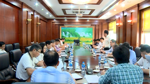 Kiểm tra tình hình thực hiện pháp luật về khí tượng thủy văn tại Cao Bằng